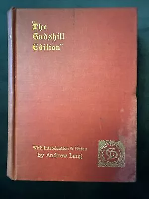 Charles Dickens David Copperfield Vol 2 Hardcover Book Gadshill Edition 1897 • £15.99