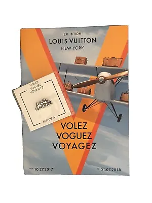 Louis Vuitton Pin NYCVVV Stephen Sprouse Logo Letter Silver Pin Brooch NWT • $129.99