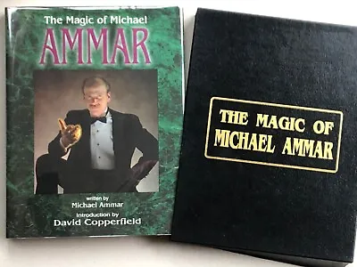 The Magic Of Michael Ammar  (1991; Signed Deluxe Boxed Edition) • $119.99