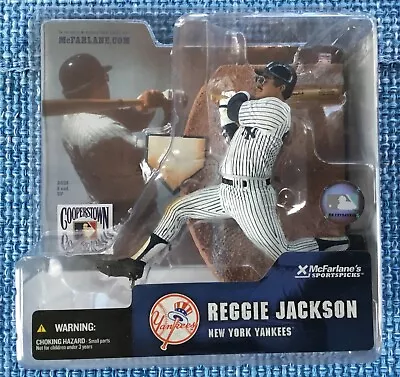 Reggie Jackson NY Yankees Mcfarlane Action Figure Cooperstown Collection • $30