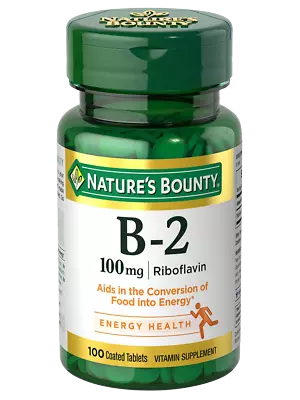 Nature's Bounty B 2 100 Mg Tablets 100 • $12.99