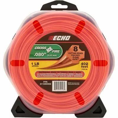 Echo Cross-Fire .080 Trimmer Line 1-Pound Donut (402 Feet) 311080062 • $21.99