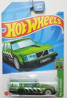 Hot Wheels Volvo 240 Drift Wagon HW Slammed Green NOC  • $5.99