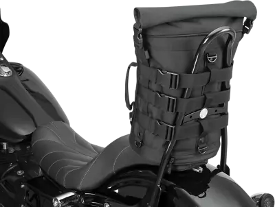 Kuryakyn Momentum Deadbeat Rear Universal Motorcycle Sissy Bar Duffle Bag Harley • $138.95