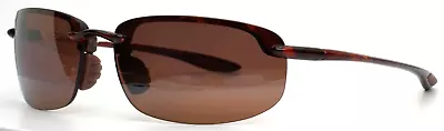 MAUI JIM Ho'okipa H807N-1015 Tortoise Mens Wrap Rimless Readers 64-17-130 B:39 • $179.99