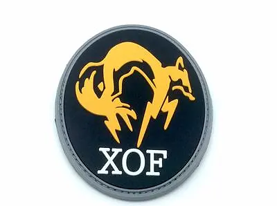 XOF Foxhound Black Metal Gear Solid Cosplay Airsoft PVC Patch • £5.49