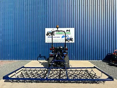 Beaconsfield Uk Made 12ft Mounted Folding Compact Tractor 3 Way Chain Harrows... • £1662