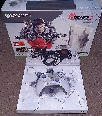 Xbox One X 1TB Gears Of War 5 Limited Edition Console Great Condition  • £200