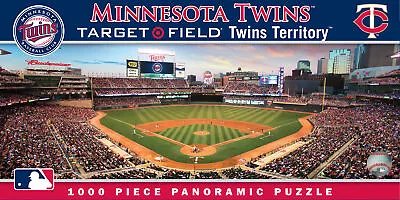 Minnesota Twins - 1000 Piece Panoramic Jigsaw Puzzle • $19.99