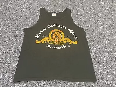 MGM Metro Goldwyn Mayer Mens Tank Top T-Shirt Vintage Florida L G3 • $17.99