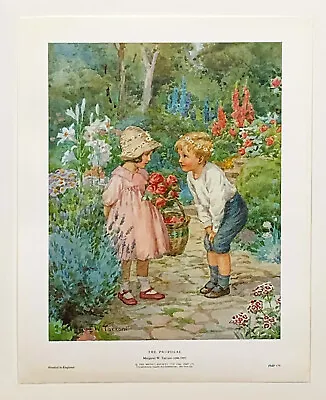 The Proposal Water Colour By Margaret W Tarrant (1888-1959) Reproduction Print • £18