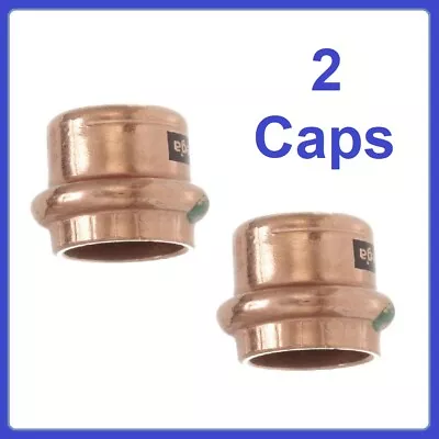 Viega ProPress  1 Inch Press Copper Cap Fitting For Use With ASTM B88 Tubing • $13.95