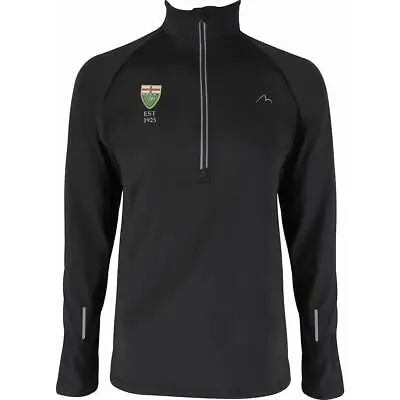 £19.95 • Buy More Mile Mens Alaska ESAA Half Zip Long Sleeve Running Top - Black