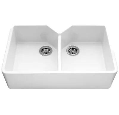 Caple Sandown Double Belfast 2.0 Ceramic Farmhouse Kitchen Sink 800mm • £140