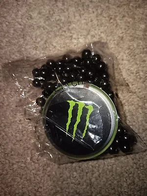 Light Up Beaded Monster Energy Drink Necklace • $15