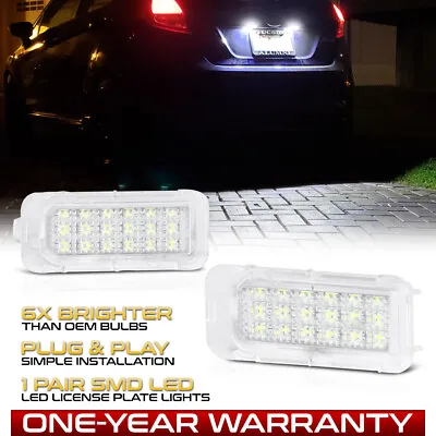 Ford Explorer Fusion Fiesta Escape [SUPER BRIGHT] LED License Plate Lights Lamps • $12.89