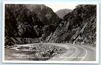 POSTCARD Along The Feather River Canyon California RPPC Eastman's Studio  • $8.46