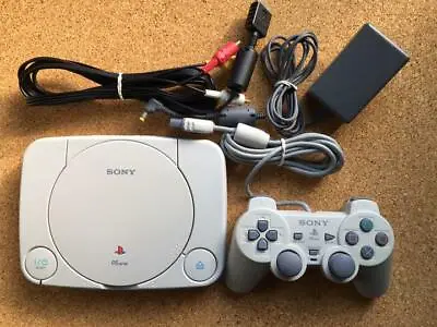 PS One Console System SCPH-100 Sony PlayStation PS1 PsOne Japan • $59.04