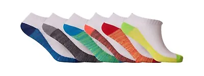 612 Pairs Men's Trainer Liner Ankle Funky Designs Adults Sports Socks UK 6-11 • $7.39