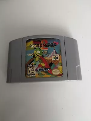 Chameleon Twist 2 (Nintendo 64 1999) Authentic Game Only. Tested. N64 • $67