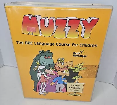 Muzzy BBC Language Course Spanish & English VHS Cassette  • $30