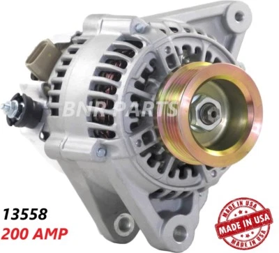 $146.74 • Buy 200 AMP 13558 Alternator Lexus ES300 3.0L NEW High Output Performance 1994-2001