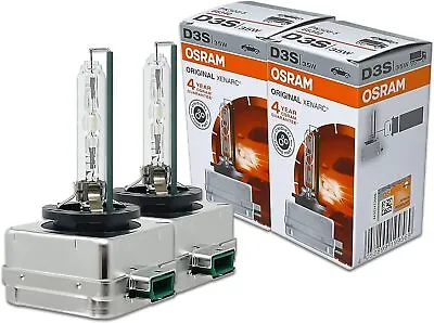 Osram D3S Xenarc OEM 4300K HID Xenon Headlight Bulbs 66340 35W Germany 2-Pack • $79.99