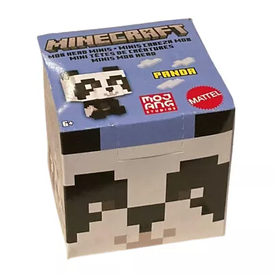 Mattel - Minecraft Mob Head Boxed Mini Figures - PANDA (1 Inch) - New • $9.89