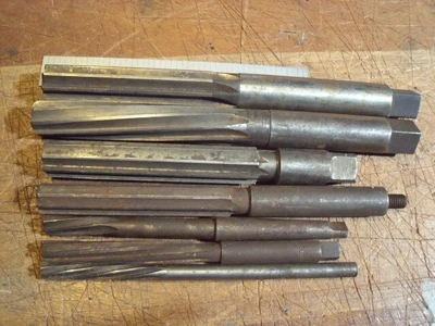 £6 • Buy Job Lot Reamers  7- Lathes  - Model Engineering Tools - Model Making