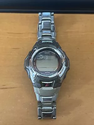 Vintage Casio G-Shock 2638 MTG-900 Stainless Steel Wrist 1990s Watch Tough Solar • $49.99