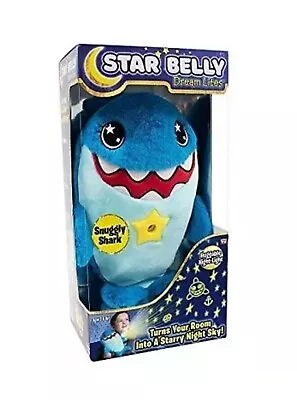 Star Belly Snugly Blue Shark Night Light • $19.88