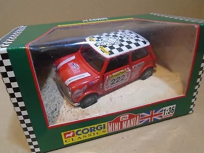 Corgi 1/36 Scale 04422 - 1997 Monte Carlo Rally Mini - No.222 Paveley/Bull • $19.79