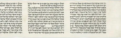 Miniature Megillah Esther Scroll On Parchment Certified Kosher Ksav Judaica   • $2920