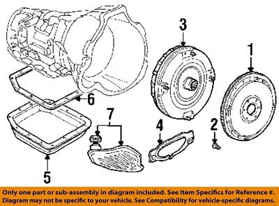 FORD OEM 93-11 Crown Victoria Transmission Components-Flywheel 4W7Z6375AA • $60.99