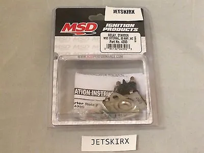 MSD 4390 Starter Relay External 12 V Jetski Total Loss Superjet Rickter  • $79.95