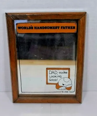 $37.85 • Buy American Greetings - Ziggy - World's Handsomest Father - Mirror (Vintage) New