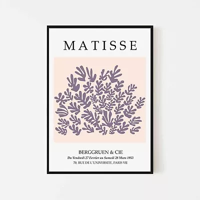 $62.55 • Buy Henri Matisse Exhibition La Gerbe Tree  Retro Vintage Wall Art Poster Print