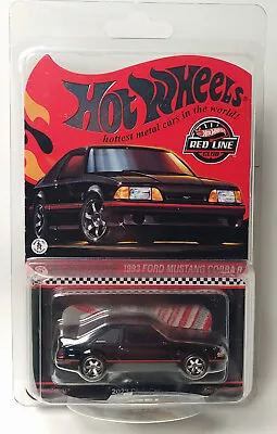 Hot Wheels RLC 2023 Membership  1993 Ford Mustang Cobra R Black IN HAND • $37.50