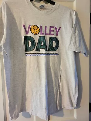 Volley Dad Tandem Light Gray TShirt XL Used • $1.50