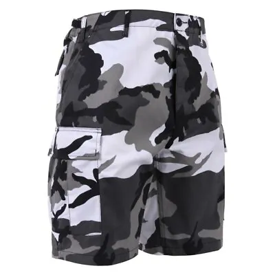 Rothco Military Camo & Solid Army Fatigue Cargo BDU Combat Shorts (Choose Sizes) • $31.99