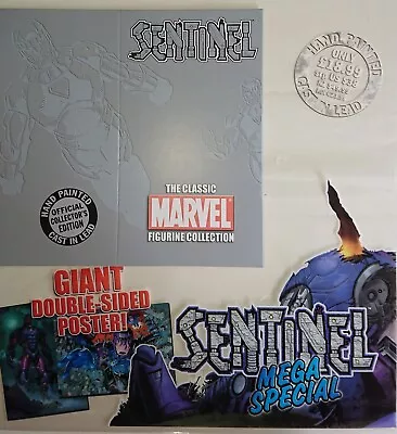 SENTINEL X-men Box SLIP COVER & BAG Marvel Comics Classic Collection Eaglemoss  • £6.95