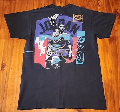 VINTAGE Nike Air Jordan 8 OG Tee MEDIUM 1993 MICHAEL JORDAN Chicago Bulls RARE • £137.52