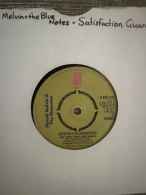 Harold Melvin @ The Blue Notes-Satisfaction Guaranteed (7” Single 1973) • $1.23