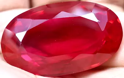 Natural 129.85 Ct Mogok Pink Huge Ruby  Sparkling GGL Certified Treated Gemstone • $4.25