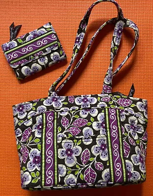 Vera Bradley Tote And Wallet • $40