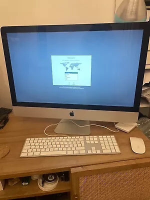 IMac 27   2.9 Ghz Intel I7 16GB DDR3 RAM - SSD System Drive 2TB SATA Storage • £150