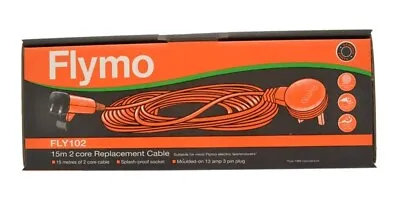 Genuine Flymo Replacement Cable FLY102 For Mowers With Detachable Cables 15M • £23.75