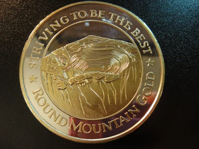 $132.65 • Buy HOMESTAKE MINING CO. Five Troy Ounce .999 Fine Silver Proof Round. Medallion.