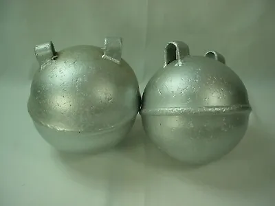 Aluminium Mouring Ball Floats Pair 8  Marine Mooring Alluminum Floats Trawl Buoy • $62.88