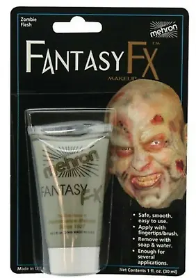 Mehron Makeup Fantasy F/X Water Based Face & Body Paint -1oz Tube- Zombie Flesh. • $8.75